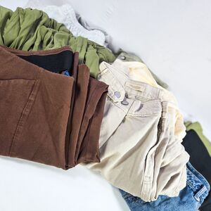 Lot of 9 - Women’s Size L XL Pants Skirts Old Navy Abercrombie Etc Bundle